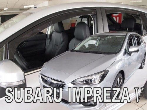 Heko vindavviser til Subaru IMPREZA V hatchback 5-dørs – PMMA Plexi