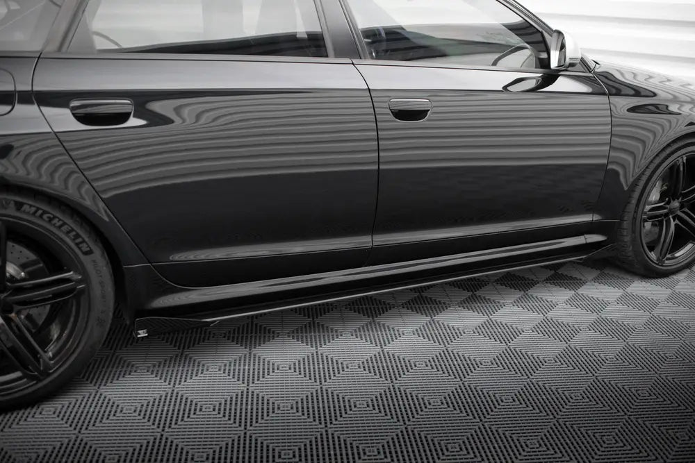 Sideskjørt Street Pro + Flaps Audi RS6 Avant C6 | Nomax.no🥇_1