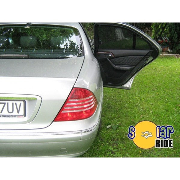 Solskjerm Mercedes S-Klasse (W220) Sedan (1998-2005) (2 stk) - sett forfra