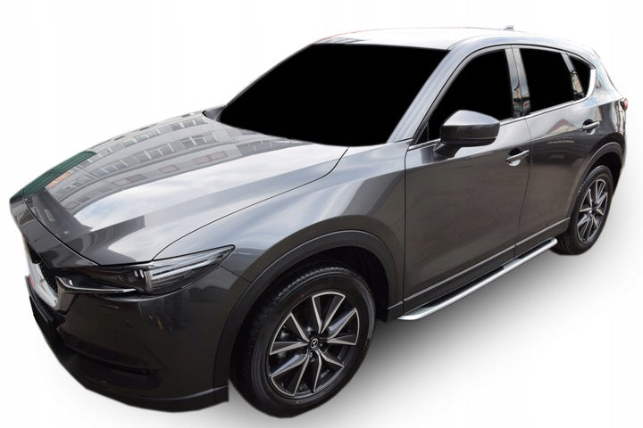 Stigtrinn Scoutt til Mazda CX-5 (2017-), enkel montering i aluminium og ABS