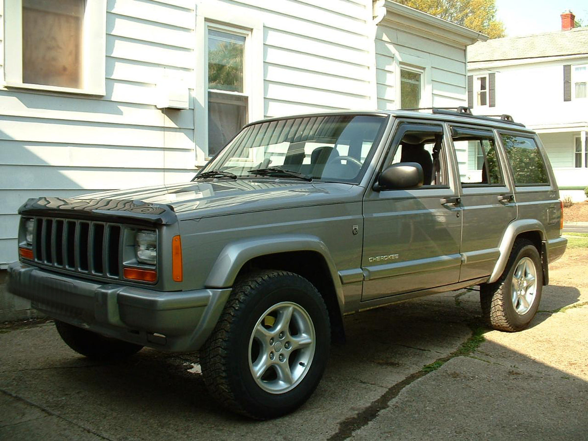 Heko vindavviser til Jeep CHEROKEE III Facelift / sett 4 stk. – PMMA Plexi
