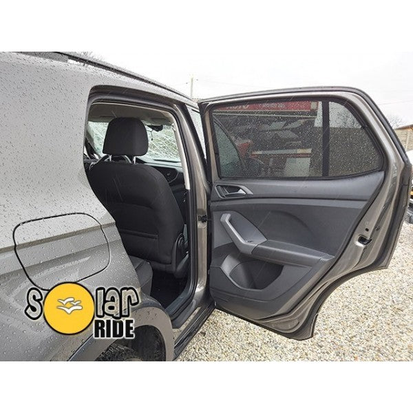 Solskjerm Vw T-Cross (2018-) (3 stk) - sett bakfra