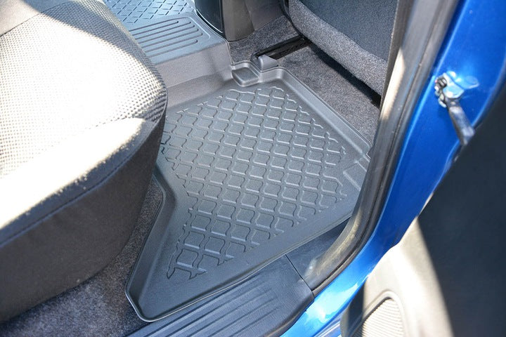 Gulvmatter Toyota Hilux VII (2005-2015) – TPE antiskli luktfrie gummi - nærbilde