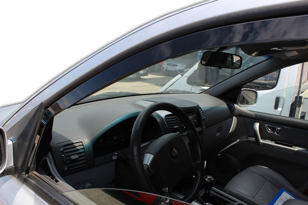Heko vindavviser til Kia Sorento I – sort transparent