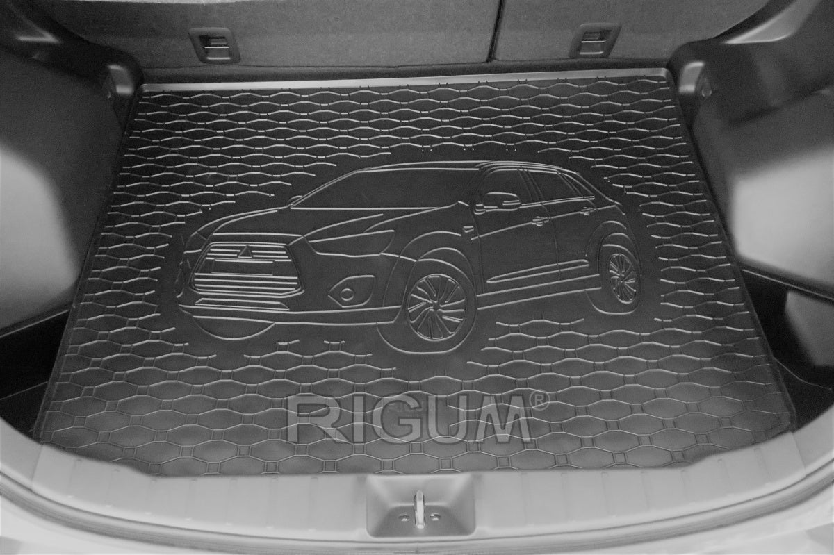 Rigum bagasjeromsmatte til Mitsubishi ASX I – 10 mm sidekant