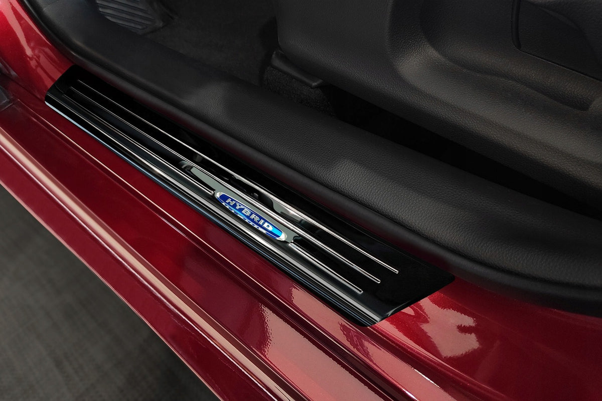 Avisa dørbeskytter til Toyota Yaris IV Hybrid – satin svart overflate