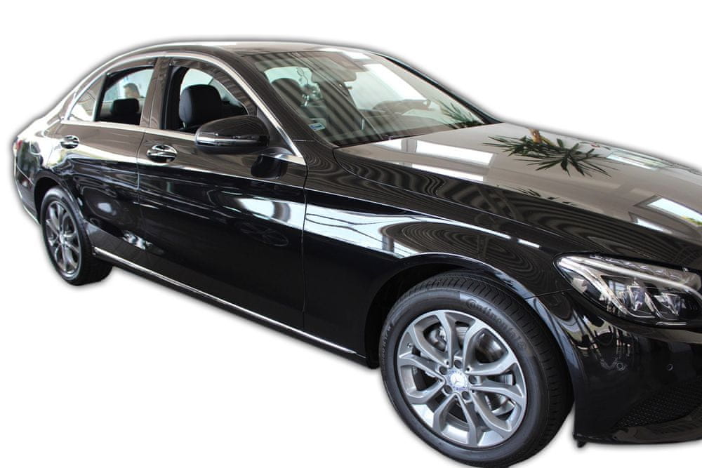 Heko vindavviser til Mercedes C (W205) Sedan / sett 4 stk. – PMMA Plexi
