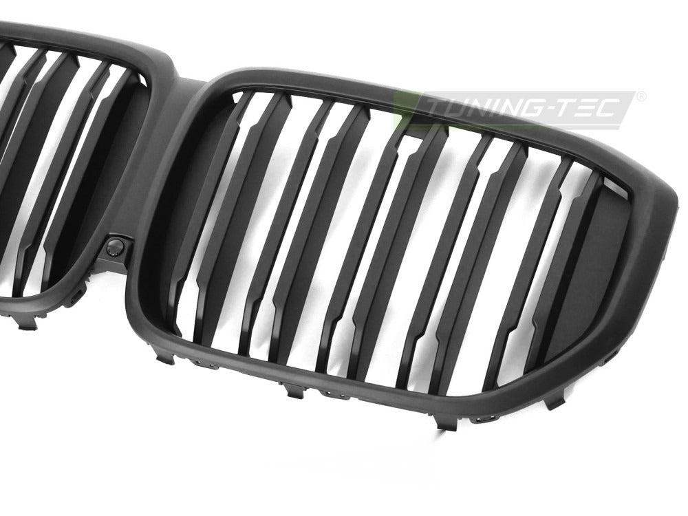 Grill X5 G05 LCI 23- sett fra siden, struktur synlig.