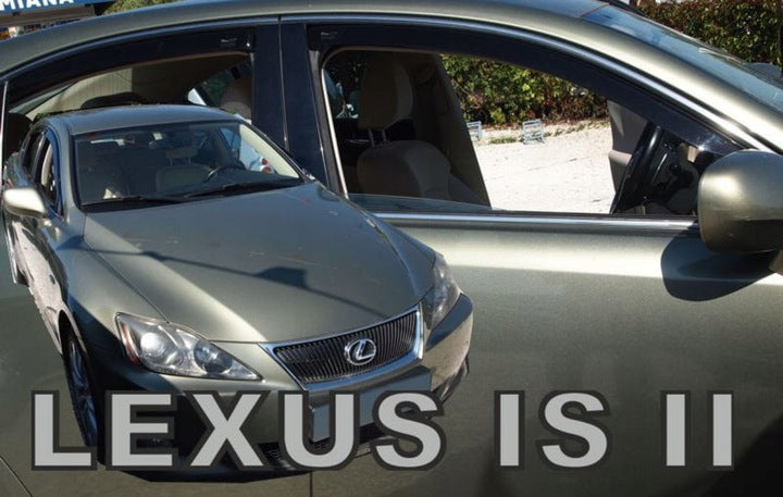 Heko vindavviser til Lexus IS II 4-dørs – PMMA Plexi