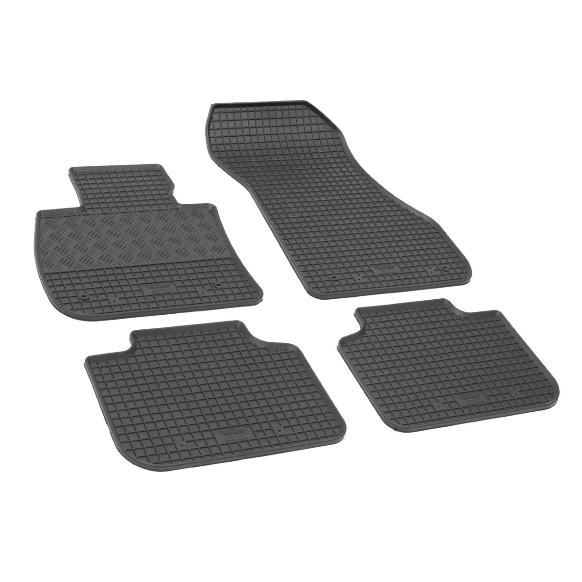 Rigum gulvmatter til Bmw X1 (F48) / X1 III (U11) / iX1 (U11 BEV) – luktfri gummi