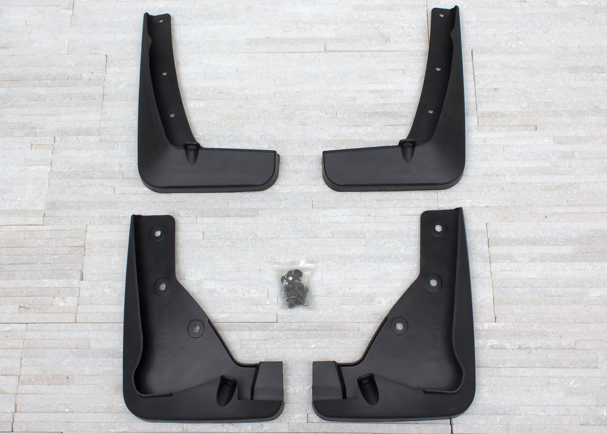 Ven-Tuning skvettlapp til Mitsubishi ASX I – svart ABS-materiale