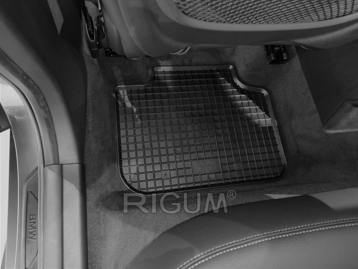 Gulvmatter Bmw X1 (F48) / X1 III (U11) / iX1 (U11 BEV) (2016-2022) – Luktfrie gummi - detaljer