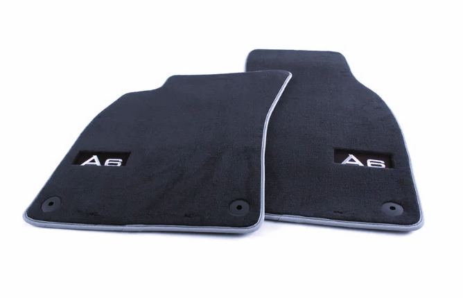VAG OEM stoffmatter til Audi A6 C6 – antiskli bakside
