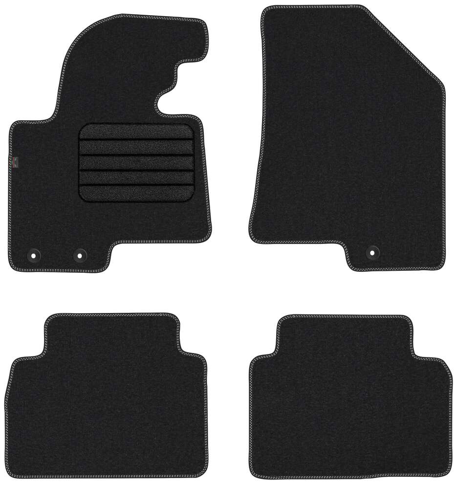Unknown stoffmatter til Kia Sportage III – premium velour tekstil