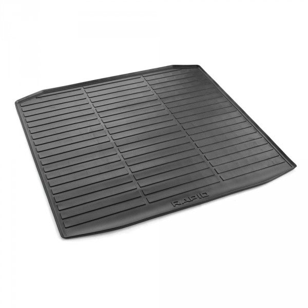 VAG OEM bagasjeromsmatte til Skoda Rapid Sedan – TPE thermoplastic elastomer
