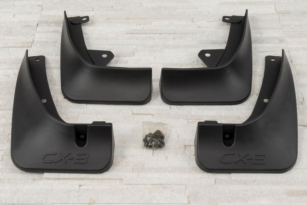 Ven-Tuning skvettlapp til Mazda CX-3 – svart ABS-materiale
