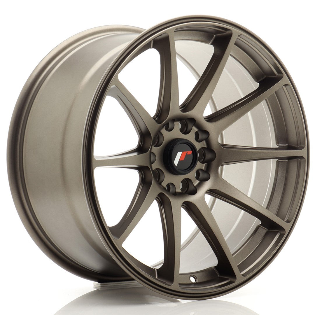 Felg JR Wheels JR11 18x9,5" Bronze – sett forfra