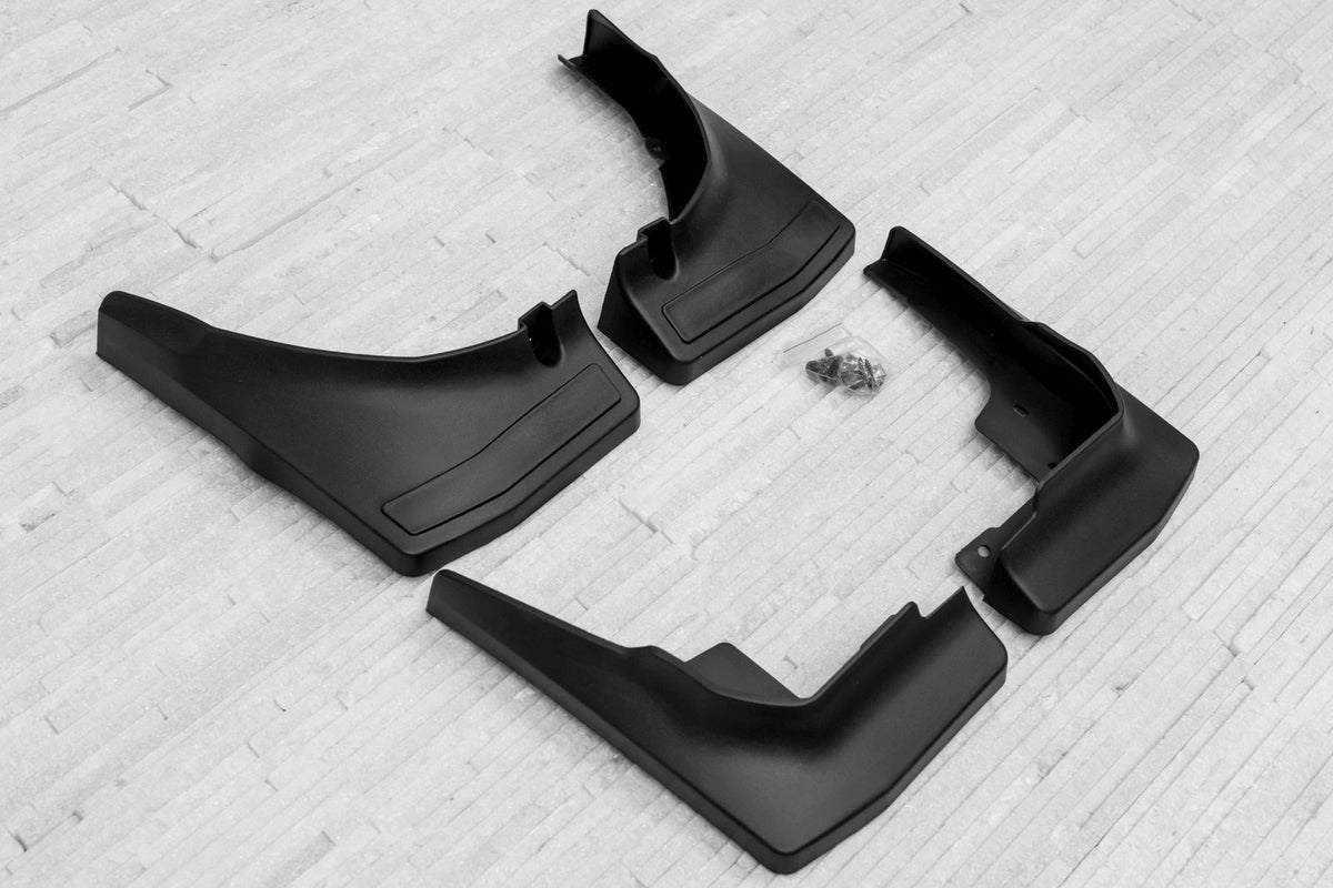 Ven-Tuning skvettlapp til Mercedes GLC (X253) – svart ABS