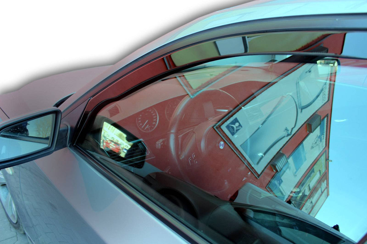 Heko vindavviser til Bmw 5 (E60) Sedan / sett 4 stk. – sort transparent