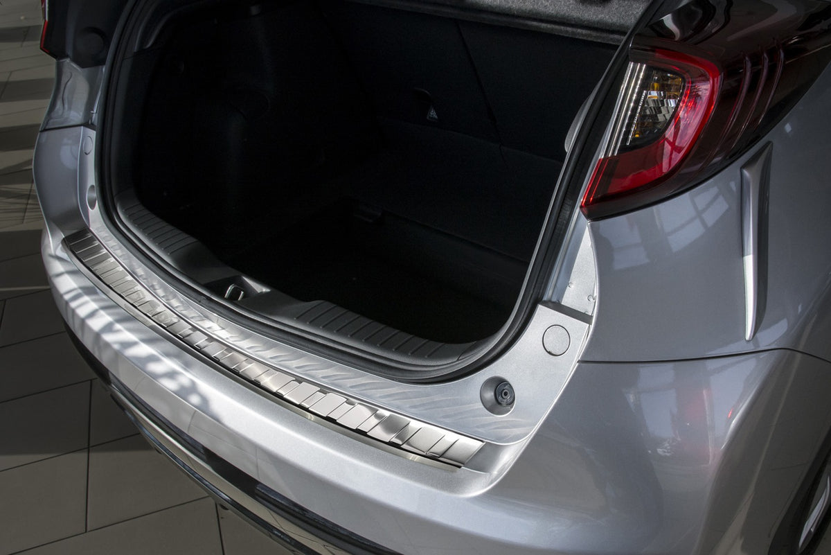 Avisa bakfangerbeskytter til Honda Civic IX hatchback (facelift) – rustfritt stål børstet