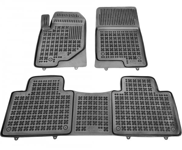 Rezaw-Plast gulvmatter til Ssangyong Rexton II Y400 / Musso Grand II – gummi