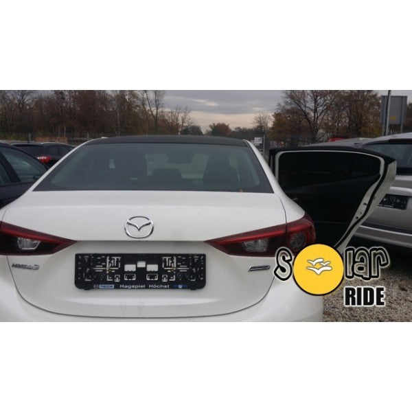 Solskjerm Mazda 3 Sedan III (2013-2018) (2 stk) - sett bakfra