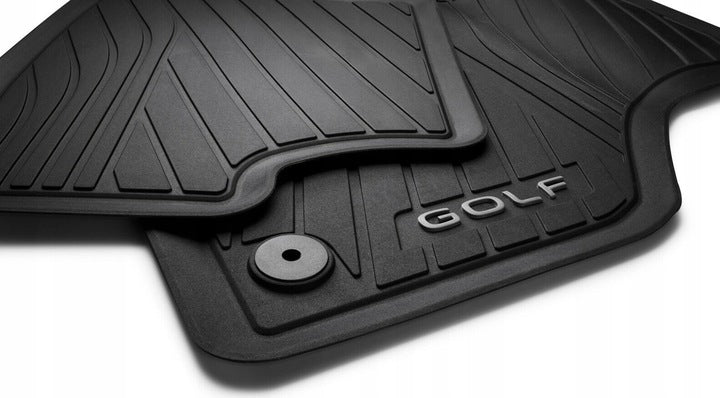 VAG OEM gulvmatter til Vw Golf VIII Hatchback – antiskli og hevet kant