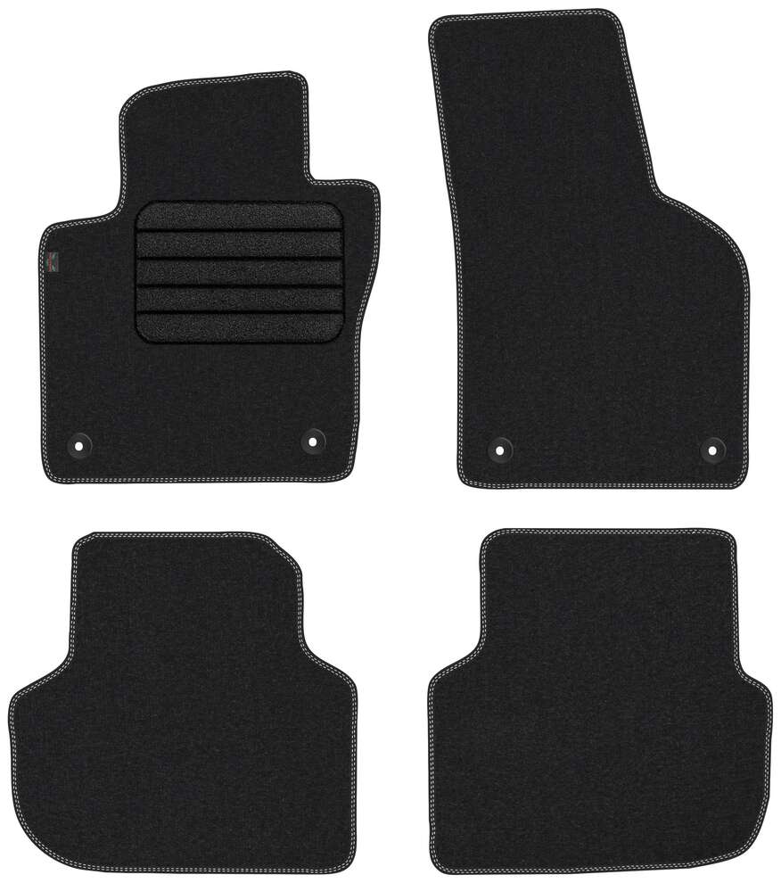 Unknown stoffmatter til Vw Jetta VI – premium tekstil