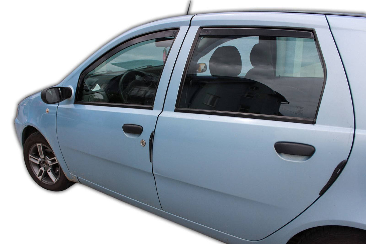 Vindavviser Fiat PUNTO II III 5-dørs 10/1999→ sett 4 stk. – PMMA Plexi - detaljer
