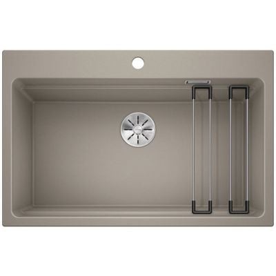 Blanco Etagon 8 kjøkkenvask i granittkompositt, brun Tartufo farge, 780x510 mm, enkeltkum