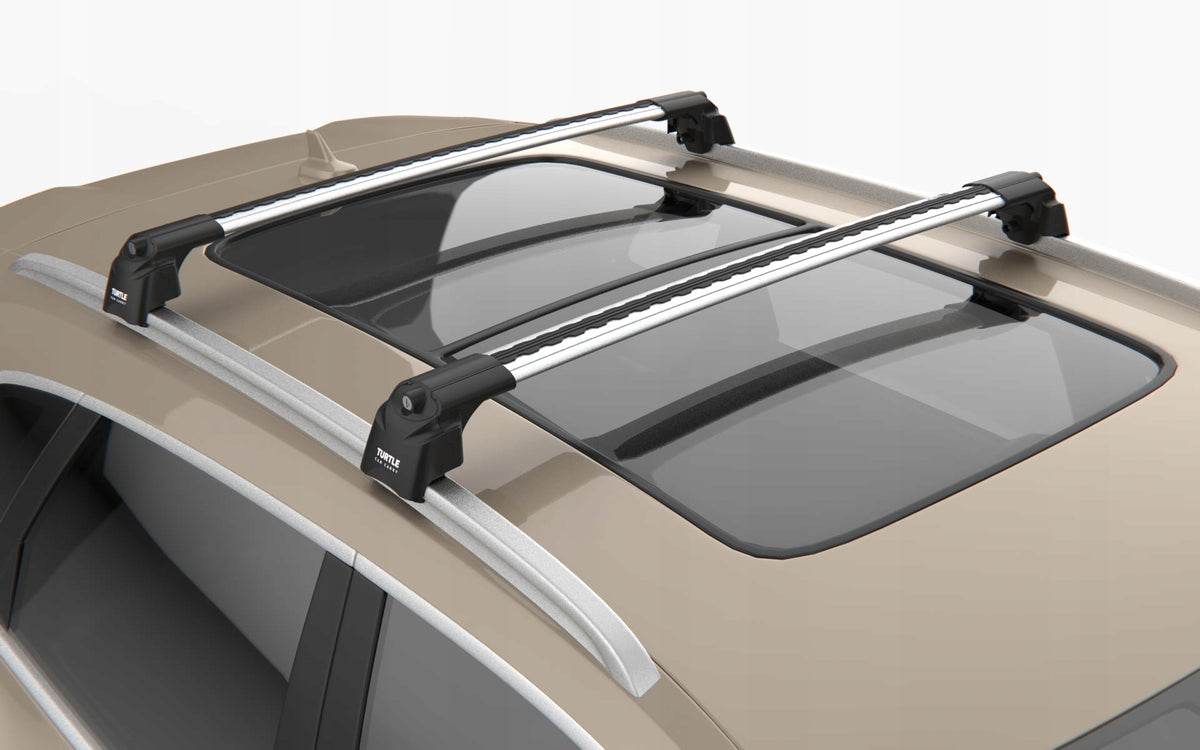 Takstativ Turtle for Skoda Octavia IV Stasjonsvogn i aluminium med enkel montering og 75 kg lastekapasitet