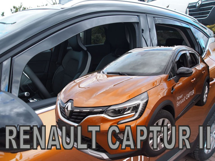 Heko vindavviser til Renault Captur II 5-dørs – PMMA Plexi