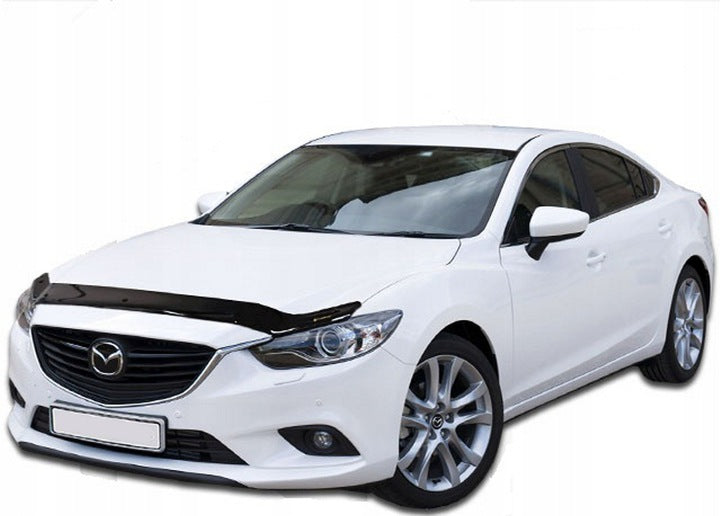 Scoutt panserbeskytter i sort akryl til Mazda 6 (GJ/GL) III (2012-2024) med enkel montering og steinsprutbeskyttelse