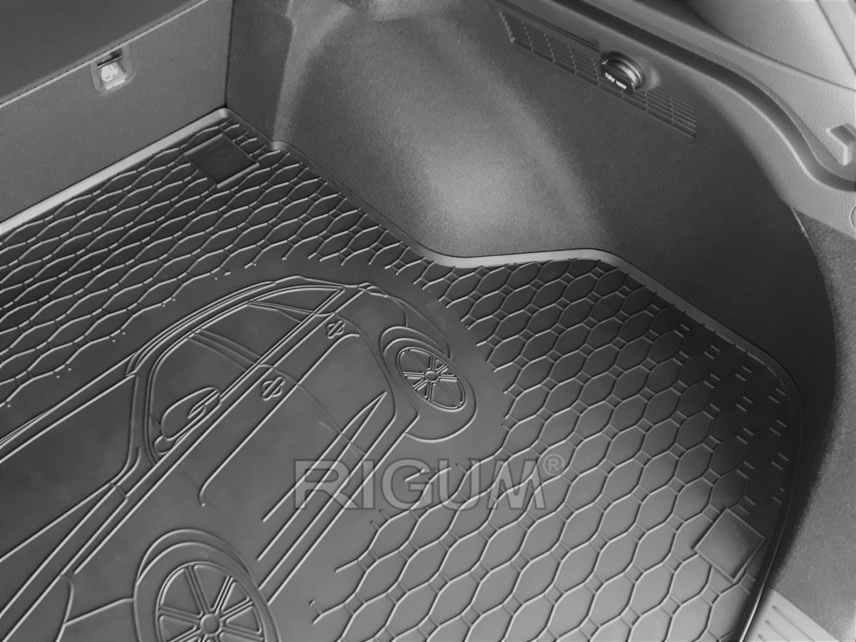 Bagasjeromsmatte Hyundai i30 III Wagon (2017-) – Luktfrie Gummi - detaljer
