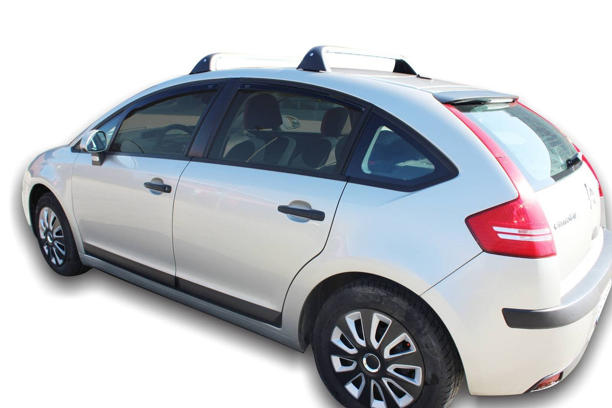 Vindavviser Citroen C4 I 5-dørs (2004-) – PMMA Plexi - nærbilde