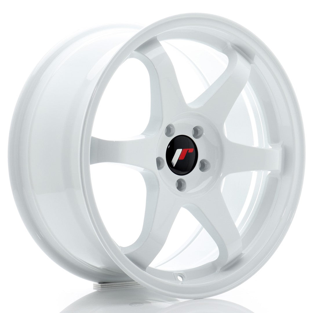 Felg JR Wheels JR3 17x8" White – sett forfra
