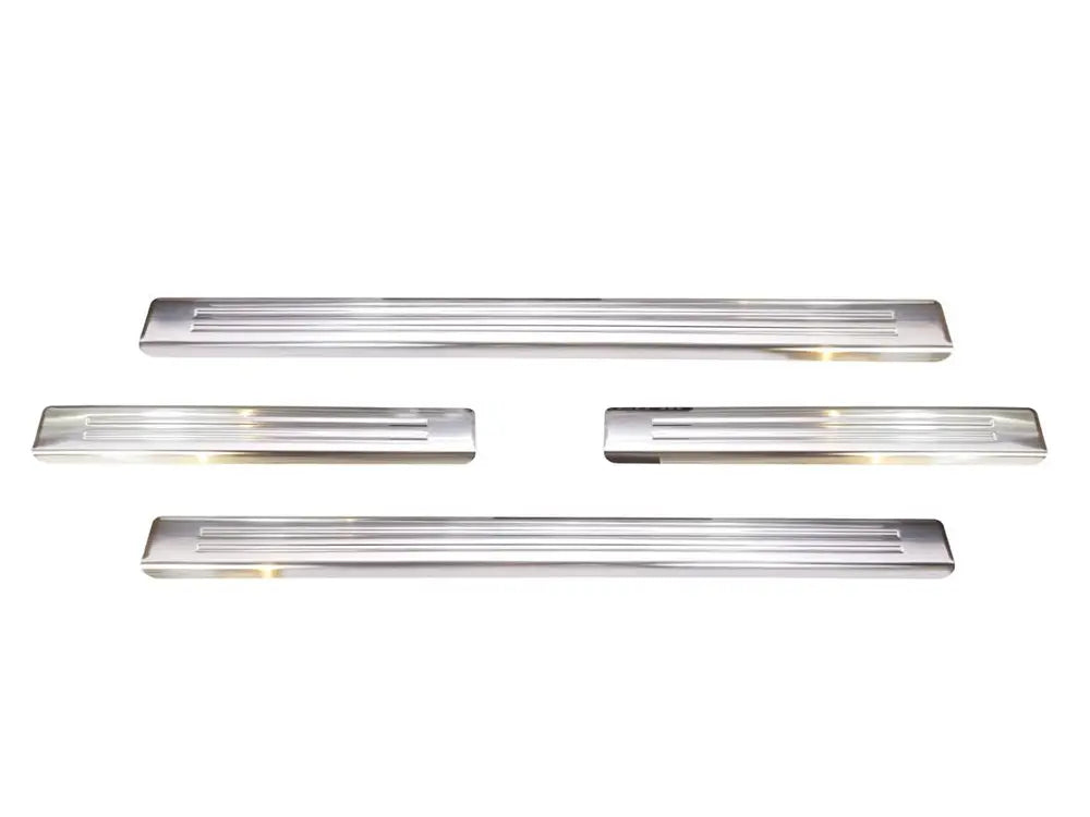Innstegslister Seat Tarraco / Hybrid 18- stål sølv sateng | Nomax.no🥇
