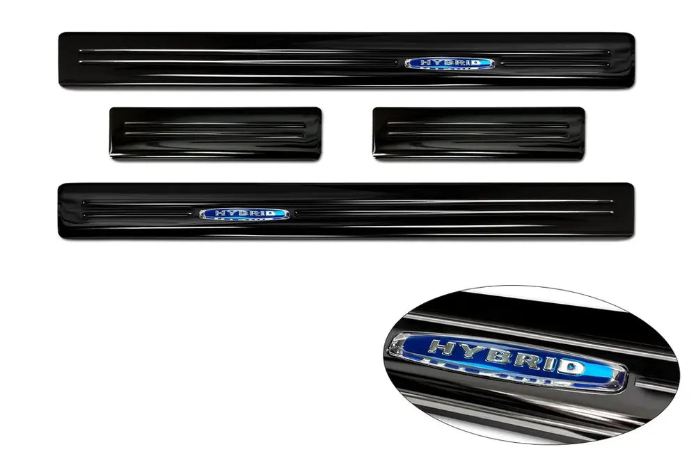 Innstegslister Hyundai Kona 17- stål svart speil | Nomax.no🥇