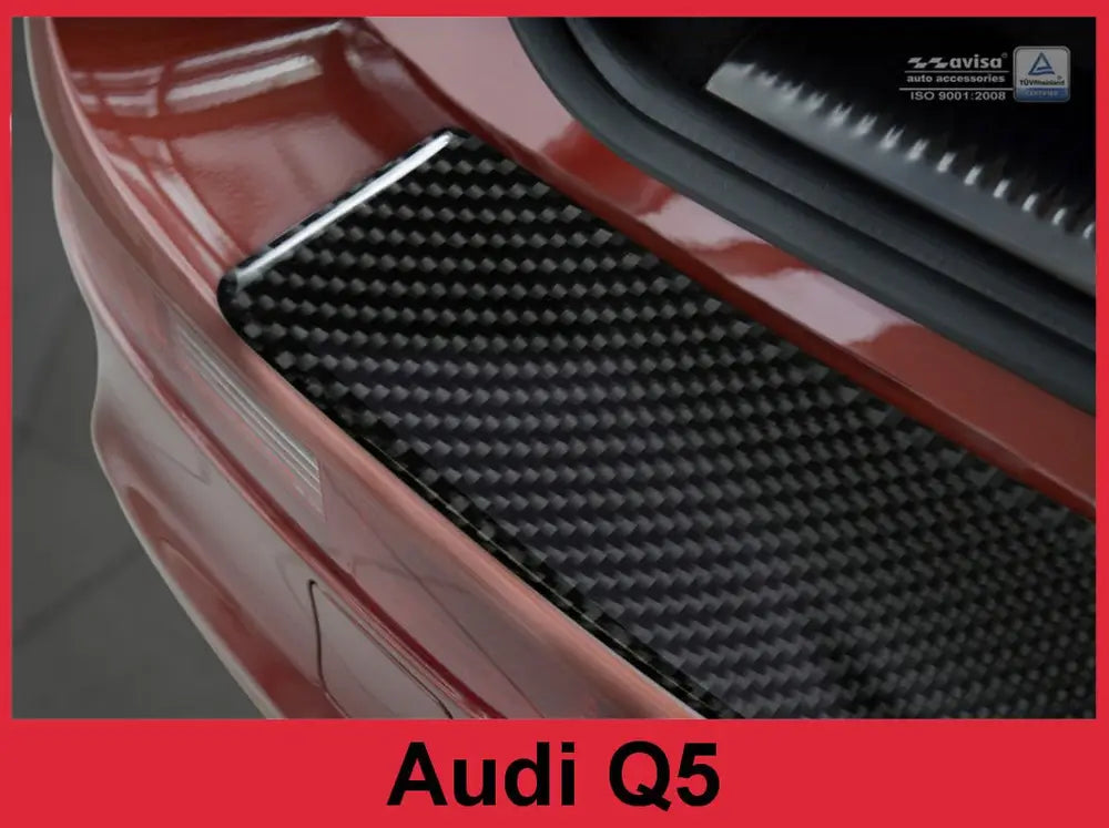 Tildekning Audi Q5 08-16 karbonfiber 3D svart | Nomax.no🥇_1