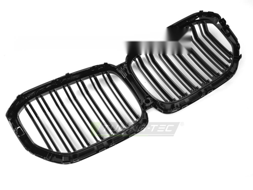 Grill X5 G05 19-22 blank sort med festedetaljer.