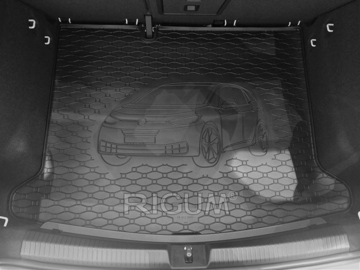 Rigum bagasjeromsmatte til Vw ID.3 – luktfrie gummi