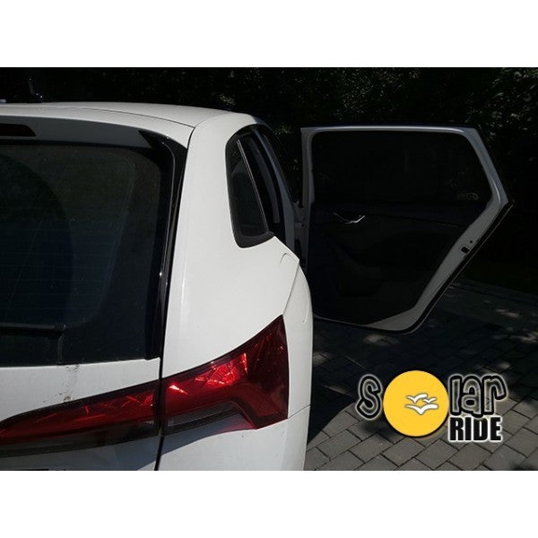 Solskjerm Skoda Scala (2019-) (6 stk) - sett forfra