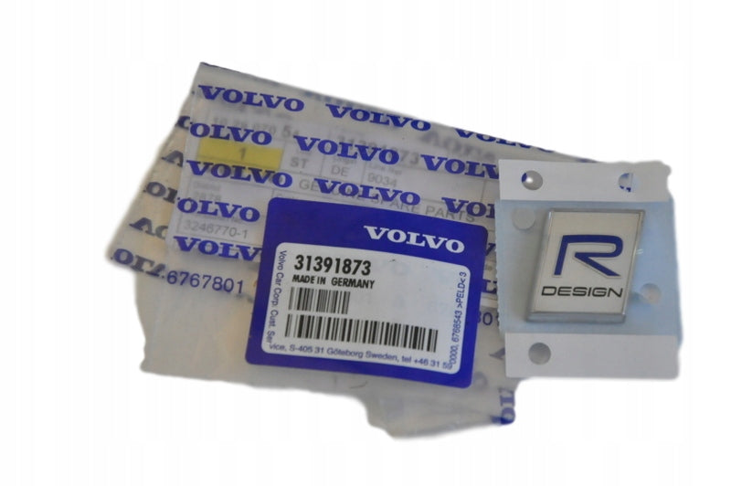 Emblem Volvo R-Design Bakluke - sett forfra