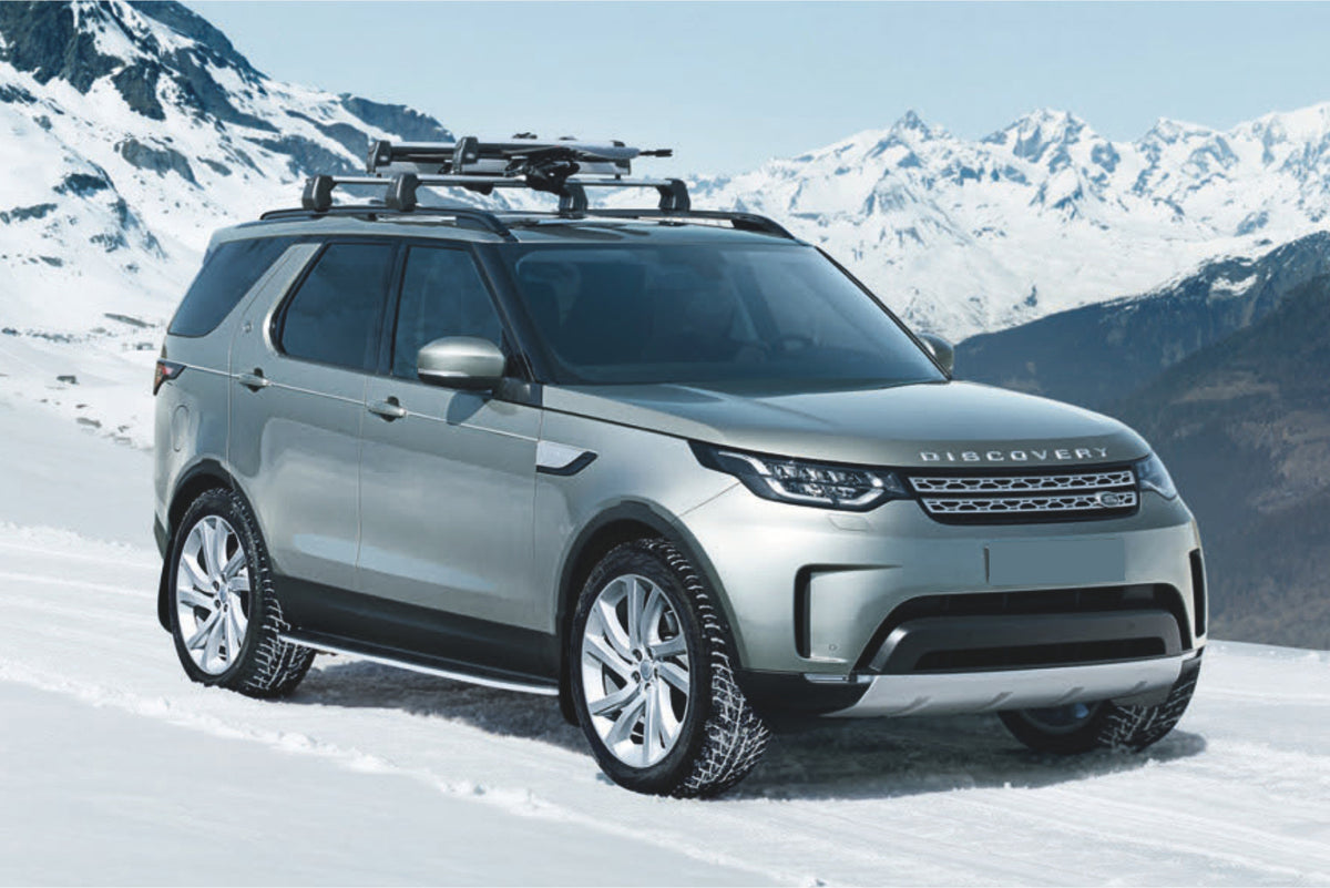 Takstativ Ventshield til Land Rover Discovery 5 (L462) med aluminiumsramme og tresporet design