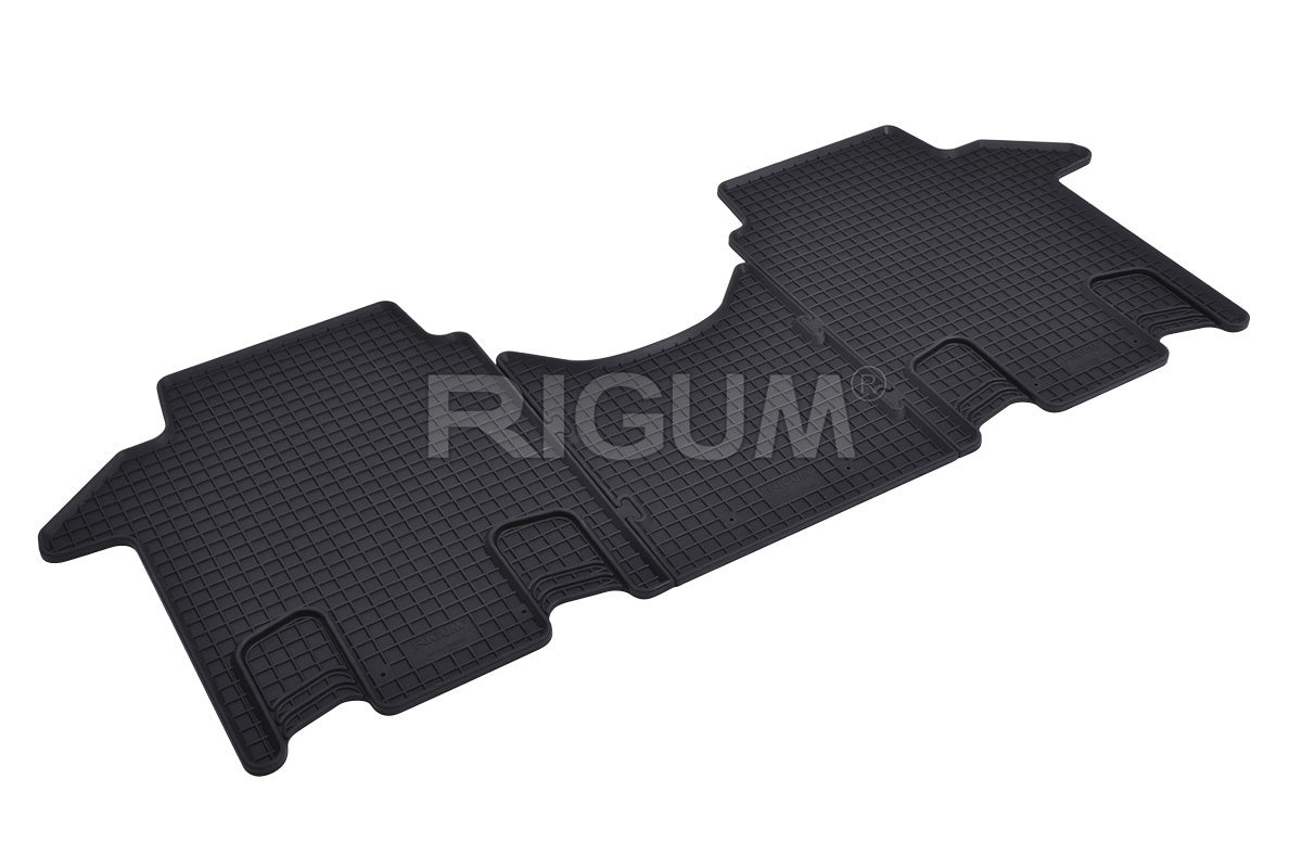 Gulvmatter Vw T7 Multivan (2021-) – Luktfrie gummi - detaljer