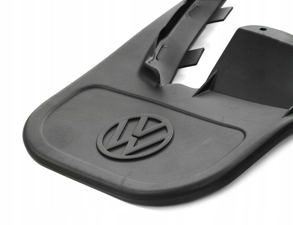 VAG OEM skvettlapp til Vw T4 199 / Black - sett 2 stk. – svart ABS materiale