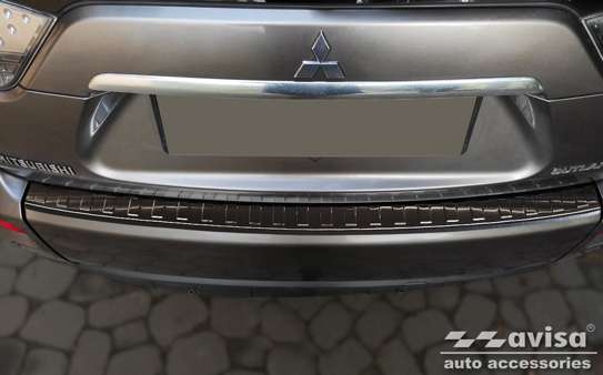 Avisa bakfangerbeskytter til Peugeot 4007 – slitesterk rustfritt stål