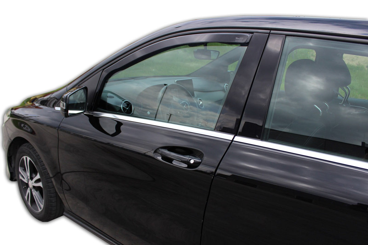 Heko vindavviser til Mercedes B-Klasse W246 5-dørs / B-Klasse Electric Drive – sort transparent
