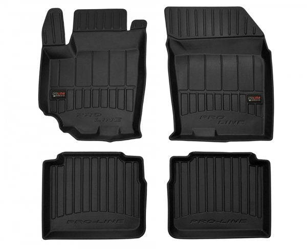 Frogum 3D Premium gulvmatter i svart TPE til Suzuki SX4 S-Cross 2013-2021 – sett med 4 stk