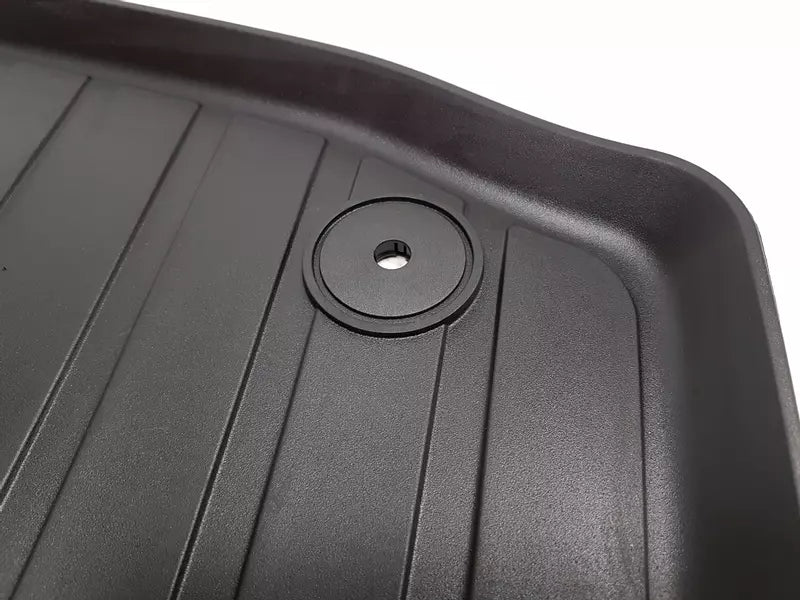 Gulvmatter Skoda Rapid (2012-2019) – HDTE - High-density Termoplast-elastomer | VAG OEM - detaljer